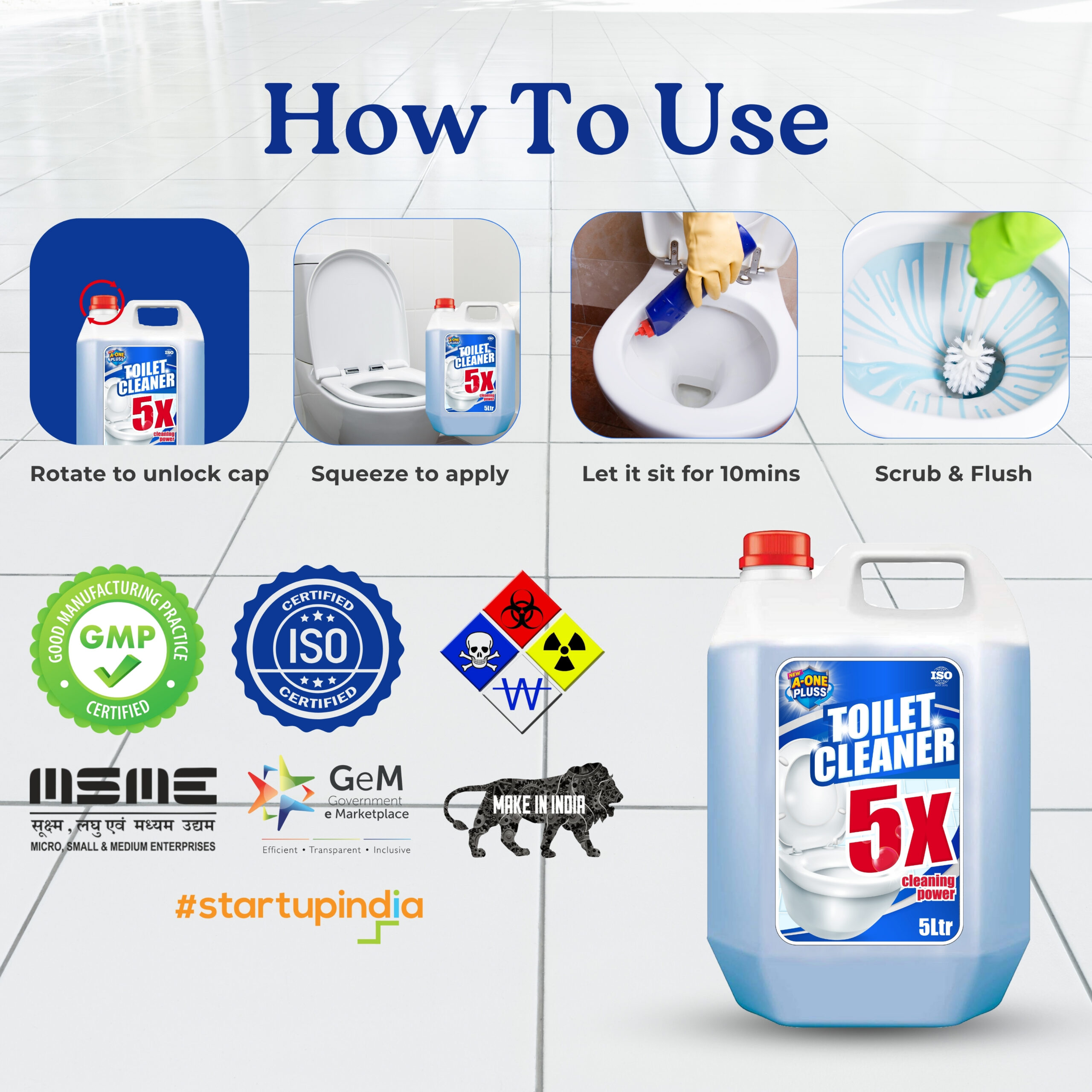 Ido Biocare Solutions- Toilet Cleaner